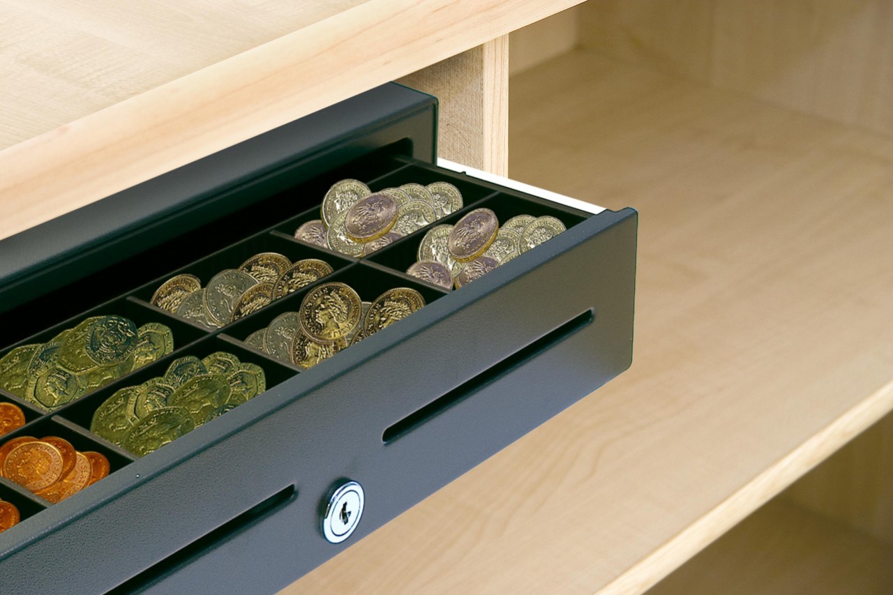 Cash Drawer Under Counter Mounts A Custom POS Solution